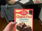 Gluten-free brownie mix I was only able to find in the U.S. Embassy’s commissary (supply store) here