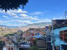 Viewpoint in Comuna 13, a historic neighborhood in Medellín