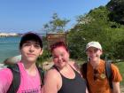 My best friends and I after hiking Tayrona National Park