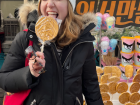 Enjoying 달고나 (dalgona), a Korean street snack made from sugar and baking soda