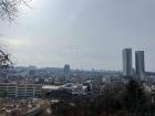 Another view from the top of 우암산 (Uamsan)....can you see where flowers will soon bloom?