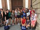 Me with the SPI American group in Siena, Italy