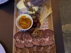 Meat and cheese plates are also popular tapas