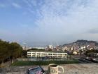 The soccer field I can see from my balcony
