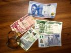 Variety of bills I have on hand. 