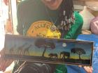 Channeling my artistic skills with some glass painting!