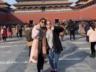 Here is the Forbidden City, a popular tourist destination in Beijing