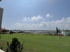 This is the view from one of my schools.  You can see the ocean from the second floor!