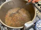 With everything added to the pot, we are ready to let the pressure and heat work its magic,