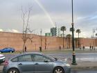 A rainbow in Rabat: a rare sight that announces the joyous news of rain