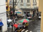 Local fruit vendor in the center of Manaus