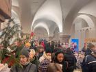 This Polish market in Potsdam had several vendors gathered inside a building selling everything from organic honey to Polish candy