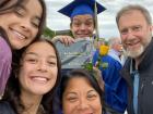 My family and me at my brother's high school graduation