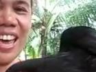 My supervisor video called me to show the chicken she would kill for my lunch the next day