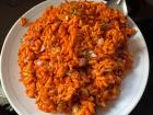 This is chatpate, another snack I got at the panipuri stand! It's made of puffed rice mixed in seasonings