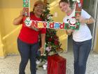 The directora and I at our school's Christmas celebration 