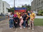 Visiting the Ministry of Education in Santo Domingo