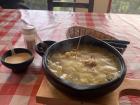 Ajiaco, a potato soup popular in Colombia's capitol, Bogotá