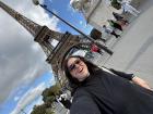 A selfie at the Eiffel Tour in Paris! 