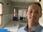 In the background you can see the Operating Room, however here they call it a "Theatre"