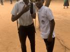 Form 2 students after class