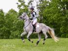 My horse, Crow, and I at a competition!