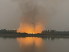 Earlier this year there were fires across the river, in Argentina