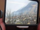 Trains are an integral means of transportation. This train route (Mont Blanc Express) is particularly scenic.