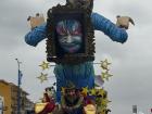 This the view of the backside of a float in Sciacca.