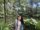 A picture of myself at the botanical gardens in Bogotá
