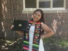 Celebrating my Mexican culture at my college graduation