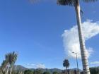 The view outside the Virgilio Barco library in Bogota
