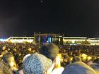 The huge crowd came to see the fireworks for Villa de Leyva!