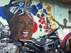 A mural of Toto la Mamposina in Medellin