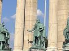Ferenc Rákóczi II statue at Heroes' Square