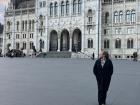 Enjoying the Hungarian Parliament Building