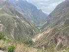 A view of the Colca Canyon, home to the amazing Andean condor