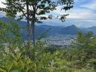 The view from the top of a mountain I climbed this week
