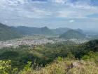 Our view of the city of Tingo María from the top of the mountain
