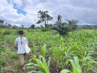 During training, we visited several farms to learn about local agriculture practices 