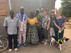 My family visited me last Christmas (left to right): Norbert, Lemou (the village chief & my host dad), Mana (my host mom), Monsieur Tchangani (my work partner), my brother, my mom, my dad, me and Zorro (my dog)