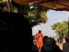 A leader from CimTogo giving a speech