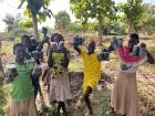 Tree seed planting day with my students