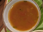 Rasam (tomato and tamarind herbal soup)