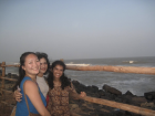 Pondicherry Rock Beach with friends