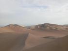 Sand dunes in the Ica region of southern Peru