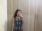 I had a dress made out of the traditional fabric called chitenje 
