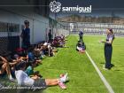 Visité la escuela de fútbol durantes mis primeros días en San Miguel