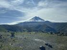 La paisaje cerca de Chimborazo 