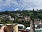 Bebiendo café de Colombia desde mi balcón